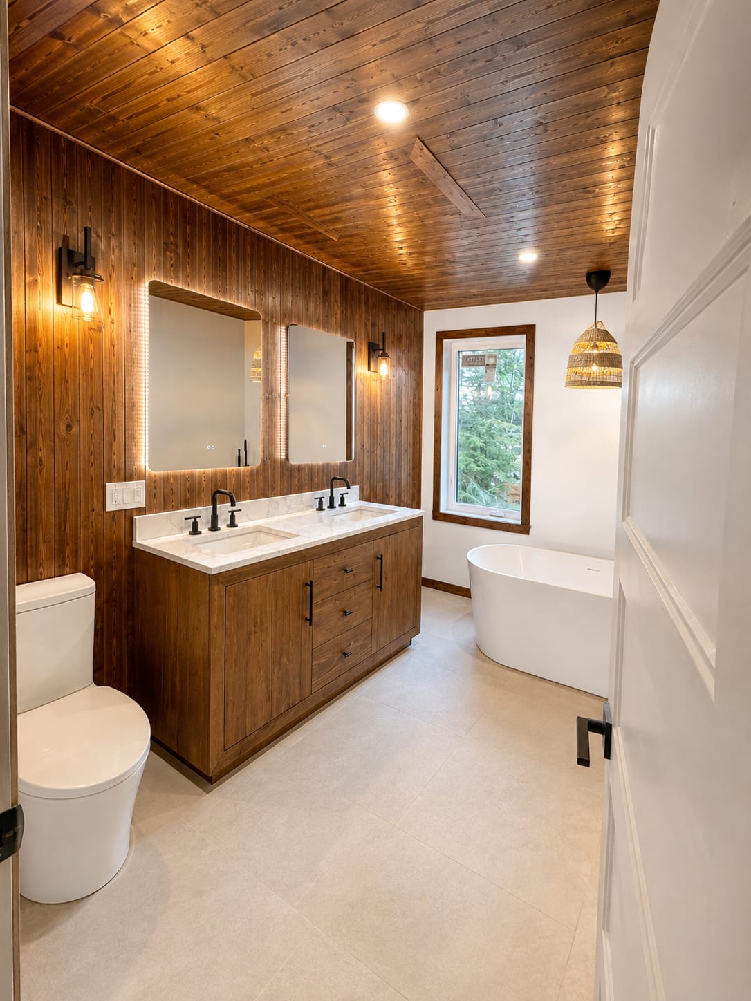 D'une piece de rangement a une salle de bain de reve
